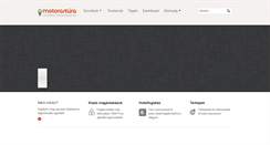 Desktop Screenshot of motorostura.hu